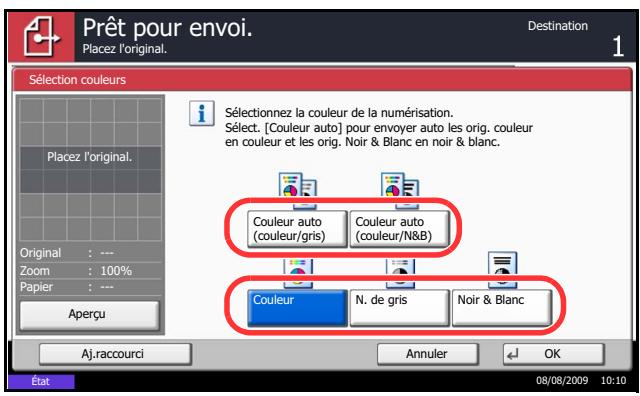 KYOCERA TASKALFA 520I - Sélection couleur/nuances de gris/noir et blanc - 1