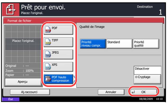 KYOCERA TASKALFA 520I - Format de fichier - 1
