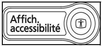 KYOCERA TASKALFA 520I - Affichage accessibilité (agrandissement de l'affichage de l'écran tactile) - 1