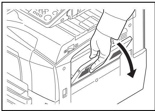 KYOCERA TASKALFA 520I - Chargement du papier dans le bac MF - 1