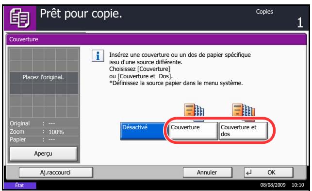 KYOCERA TASKALFA 520I - Mode Couverture - 1