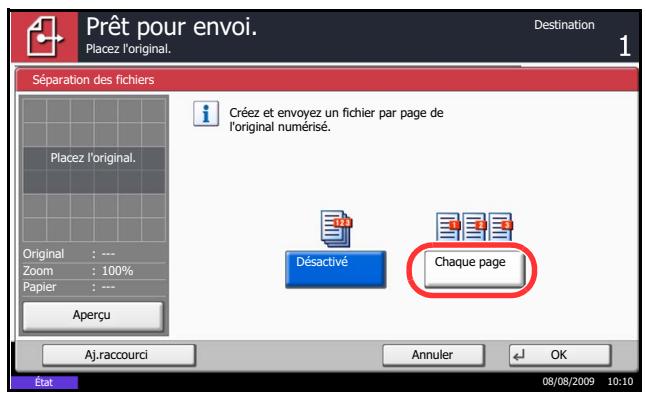 KYOCERA TASKALFA 520I - Déparation des fichiers - 1