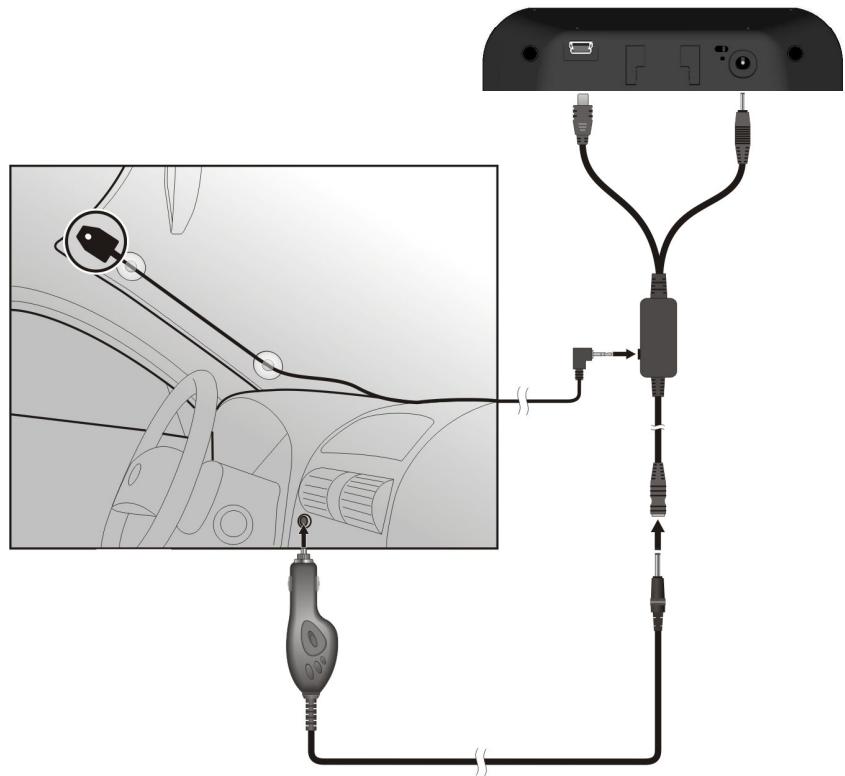 MEDION BDAPNA350 - Installer un récepteur TMC externe - 1