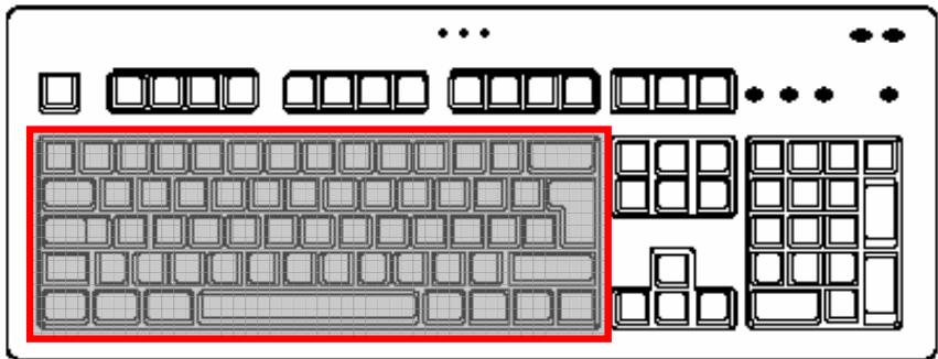 MEDION PC TITANIUM MD 8000 - Le clavier - 1