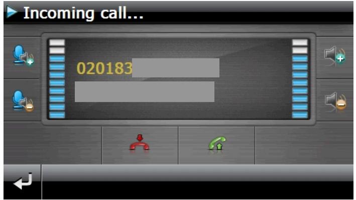 MEDION E4X45 - Accepting incoming calls - 1