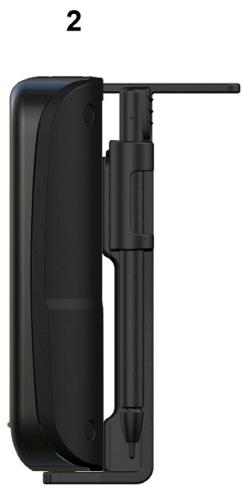 MEDION E4X45 - Bevestiging van de navigatiesystem - 2