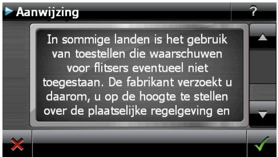 MEDION E4X45 - Informatie over verkeerscontroles (optioneel) - 1