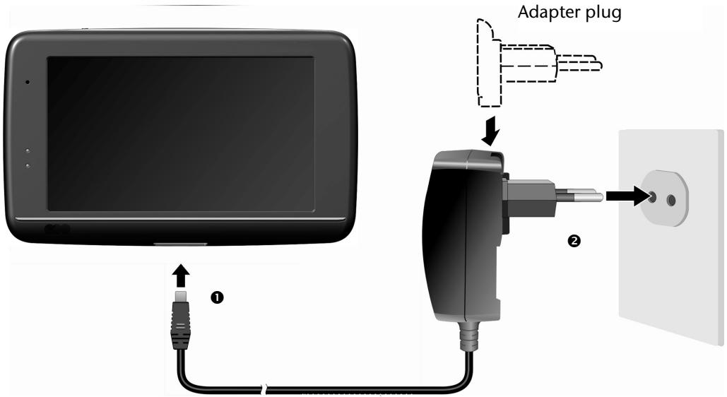 MEDION E4X45 - AC Adapter (optional) - 1