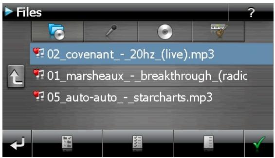 MEDION E4X45 - Select a Title and Move it into the List of Favourites - 1
