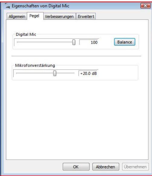 MEDION AKOYA P7612 MD 97860 - Aufnahmepegel einstellen - 2