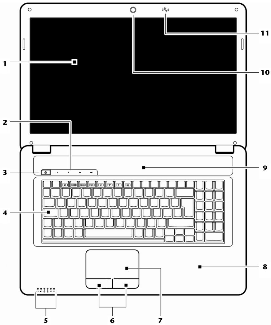 MEDION AKOYA P7612 MD 97860 - Immagini notebook aperto - 1