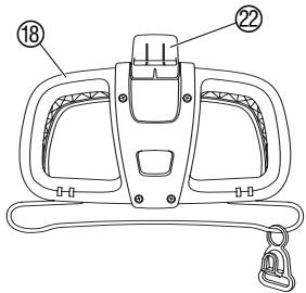 GARDENA 38 E - Utilisation de la tondeuse sur une pente : - 2
