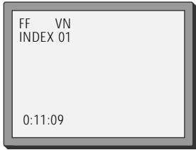 DAEWOO ST847S - Recherche du début de nouvelles séquences (recherche d'index) - 2