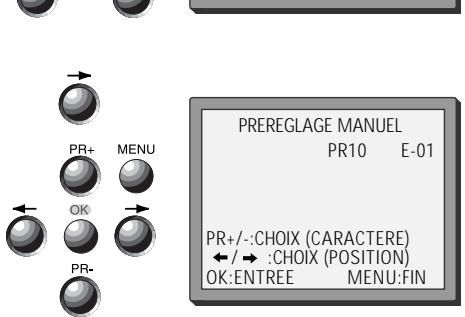 DAEWOO ST847S - Noms de chaînes - 3
