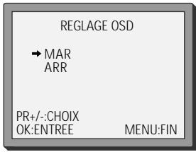 DAEWOO ST847S - Affichage à l'écran (OSD) - 7