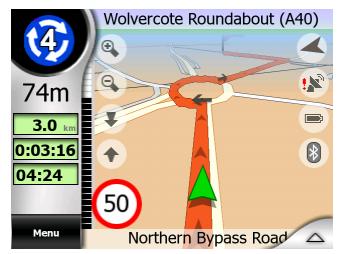 MIO LOGICIEL DE NAVIGATION POUR DIGIWALKER C510 - Prochaine rue/ prochaine localité (n°19) - 2