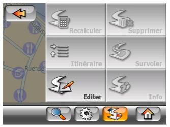 MIO LOGICIEL DE NAVIGATION POUR DIGIWALKER C510 - Route tab (onglet itinéraire) - 1
