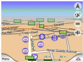 MIO LOGICIEL DE NAVIGATION POUR DIGIWALKER C510 - POI - 1