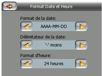 MIO LOGICIEL DE NAVIGATION POUR DIGIWALKER C510 - Format date et heure - 1
