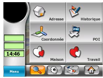 MIO LOGICIEL DE NAVIGATION POUR DIGIWALKER C510 - Onglet chercher - 2