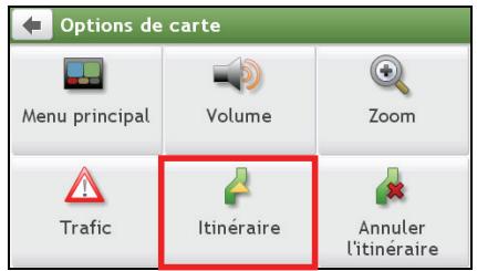 MIO MOOV M610, M 610 - Comment visualiser les statistiques de mon itinéraire ? - 1