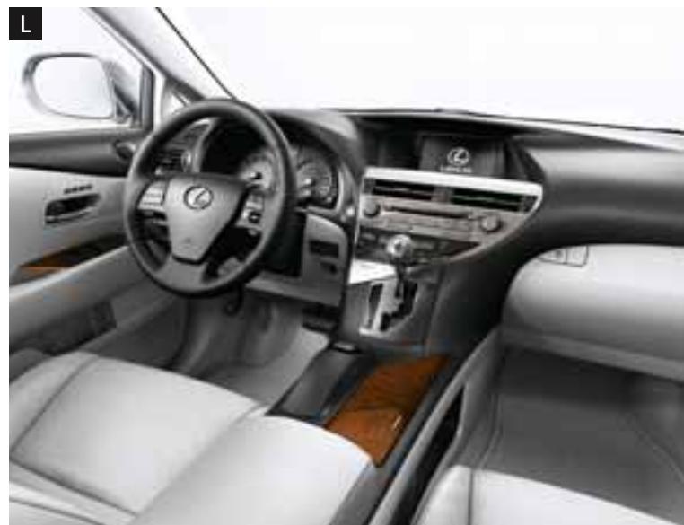 LEXUS RX 350 - RX 350 / RX 450H coloris intérieurs - 12