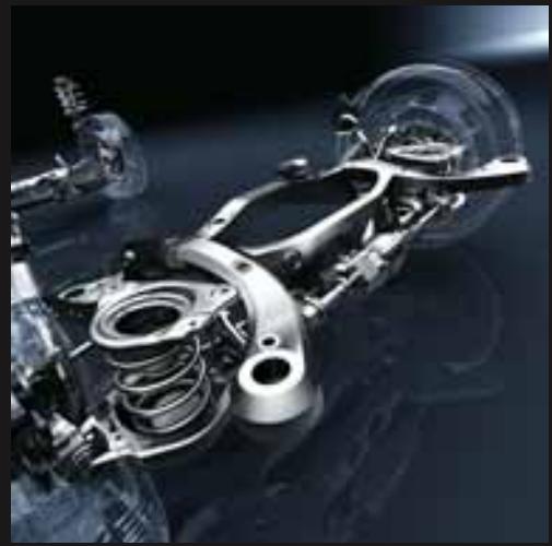 LEXUS RX 350 - Suspension arrière à DOUBLE triangulation - 1