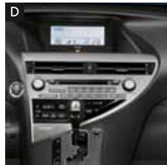 LEXUS RX 350 - Système AUDIO, communication et information - 4