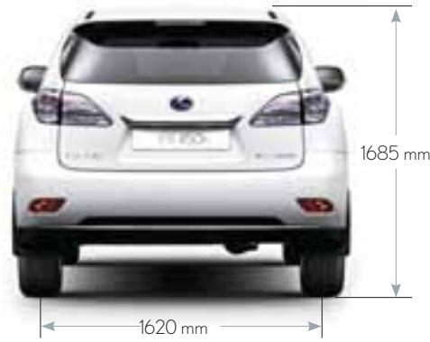 LEXUS RX 350 - Capacités (L) - 2