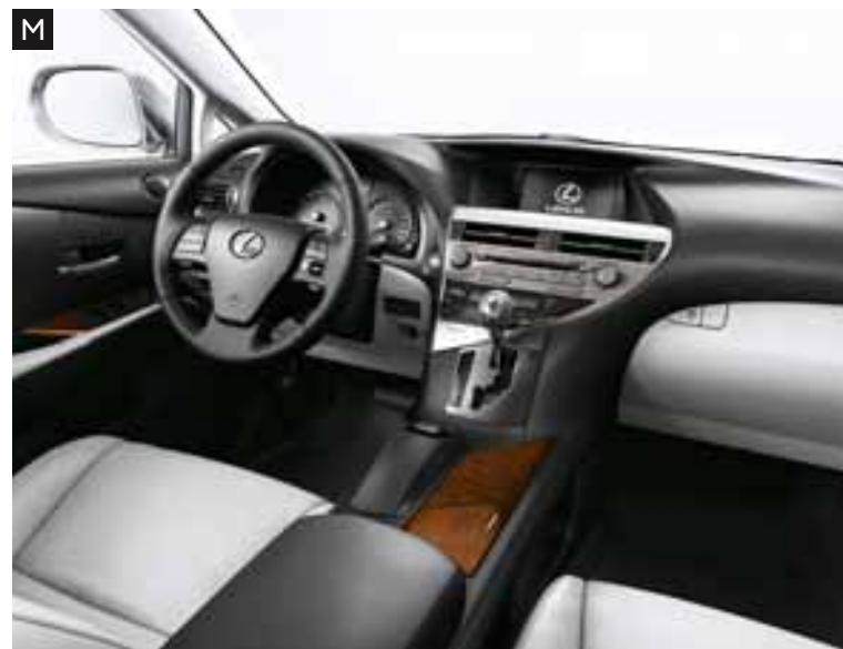 LEXUS RX 350 - RX 350 / RX 450H coloris intérieurs - 13