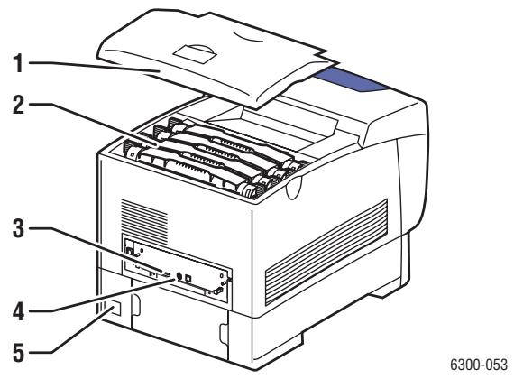 XEROX PHASER 6300 - Vue arrière latérale gauche - 1