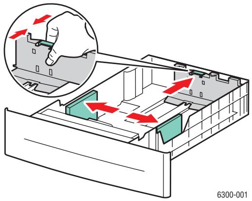 XEROX PHASER 6300 - Chargement de papier dans les bacs 2 à 5 - 2
