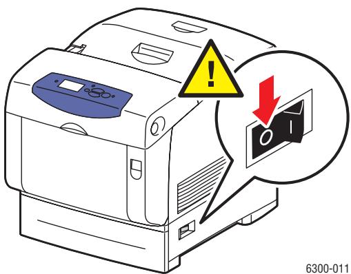 XEROX PHASER 6300 - Déplacement de l'imprimante - 1