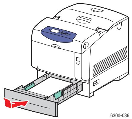 XEROX PHASER 6300 - Impression sur du papier glacé à partir des bacs 2 à 5 - 6