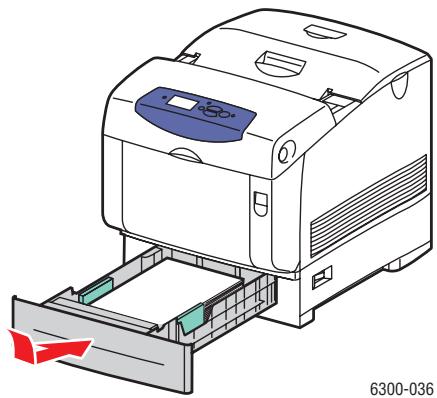 XEROX PHASER 6300 - Défaut d'alimentation dans les bacs 2 à 5 - 5