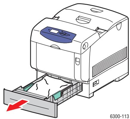 XEROX PHASER 6300 - Bourrage au niveau du rouleau de calage - 1