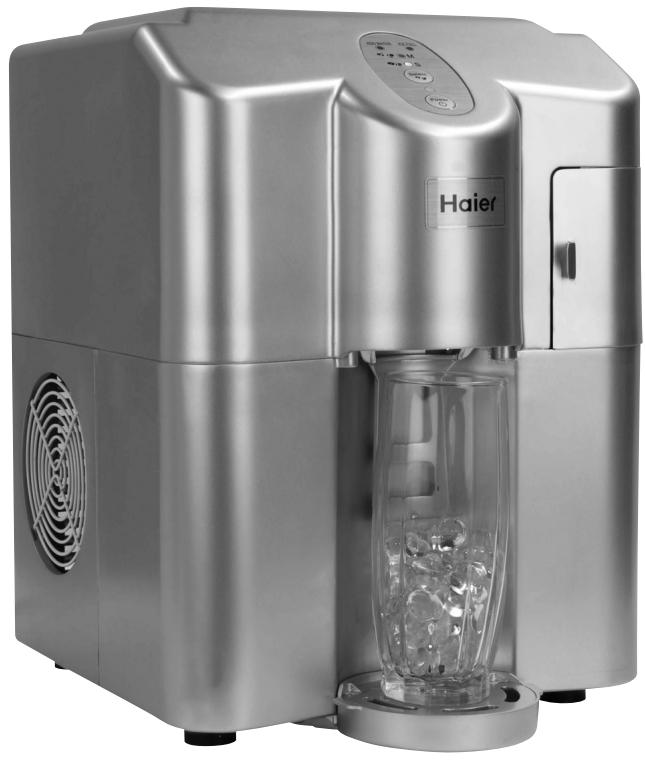 HAIER HPIMD25W - Portable Counter Top Ice Maker Dispenser - 1