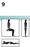 COMPEX MI-FITNESS TRAINER - Placement des électrodes et position du corps - 2