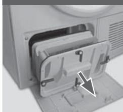 HAIER INTELIUS 50 - Clean the condenser filter approx. every 20 dry cycles. - 3