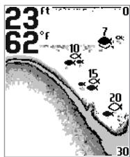 HUMMINBIRD PIRANHAMAX 20 - Bottom View (SetUp Menu) - 4