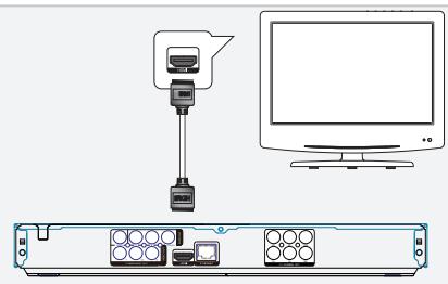 CONTINENTAL EDISON CEHCBR511 - Sortie HDMI - 1