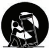 CONTINENTAL EDISON CEHCBR511 - Portable Cart Warning - 1