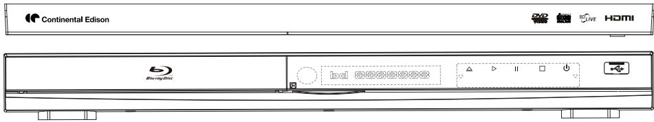 CONTINENTAL EDISON CEHCBR511 - Operating Instructions - 1