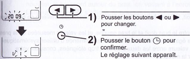 OMRON M3 - Réglage de l'avertisseur sonore/la date et de l'heure - 3