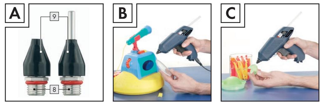 PARKSIDE KH 3119 HOLT MELT GLUE GUN - 3