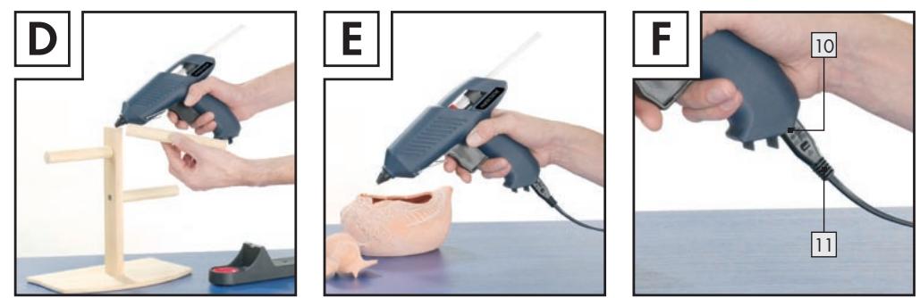PARKSIDE KH 3119 HOLT MELT GLUE GUN - 4