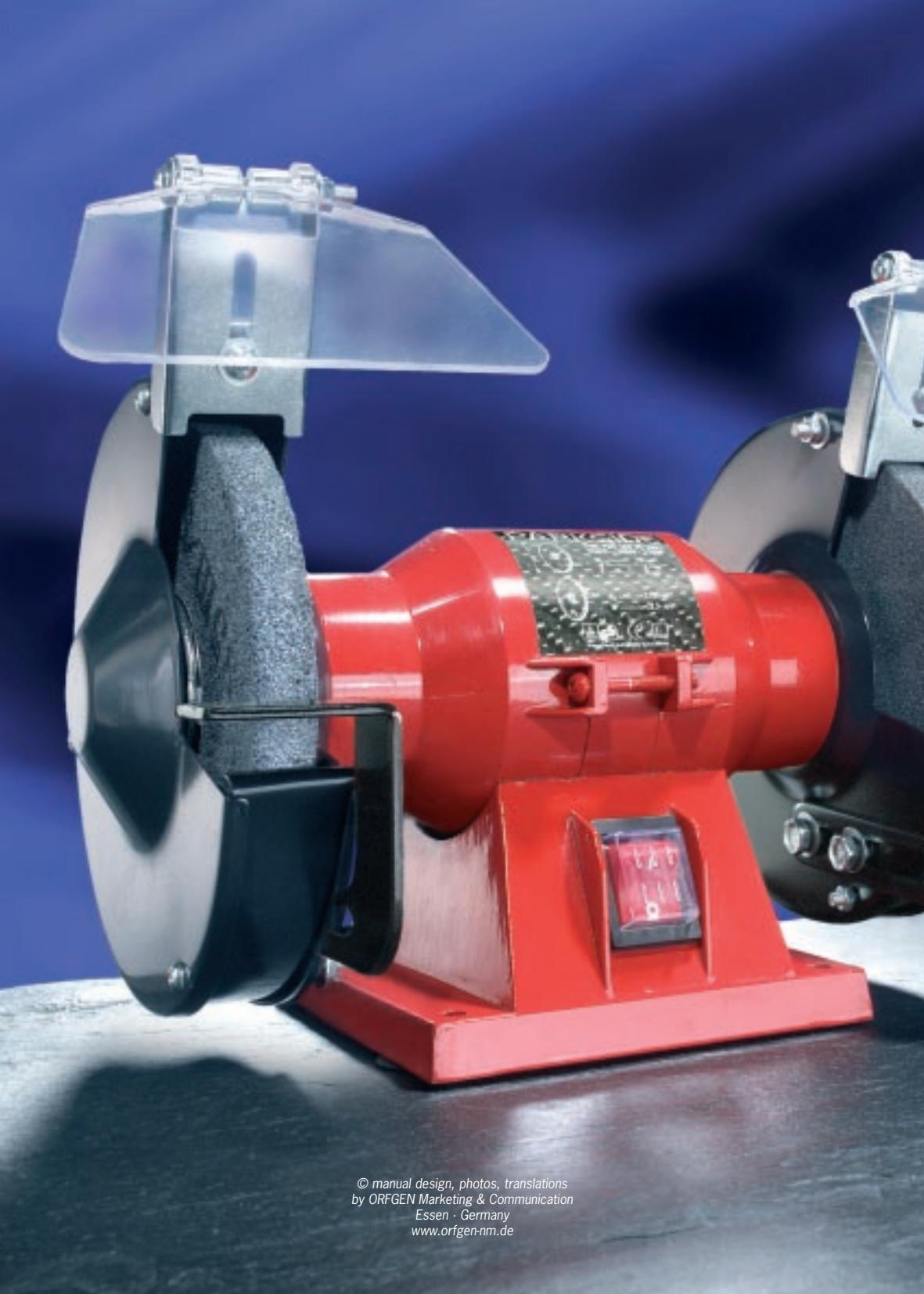 PARKSIDE PDS 150 BENCH GRINDER - EΓΓYH∑H - 1