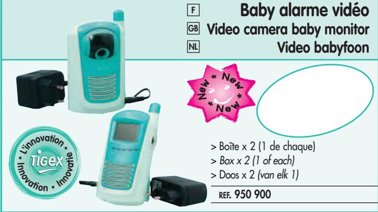 TIGEX BIEN-ETRE - Baby alarmes et vidéo - 1