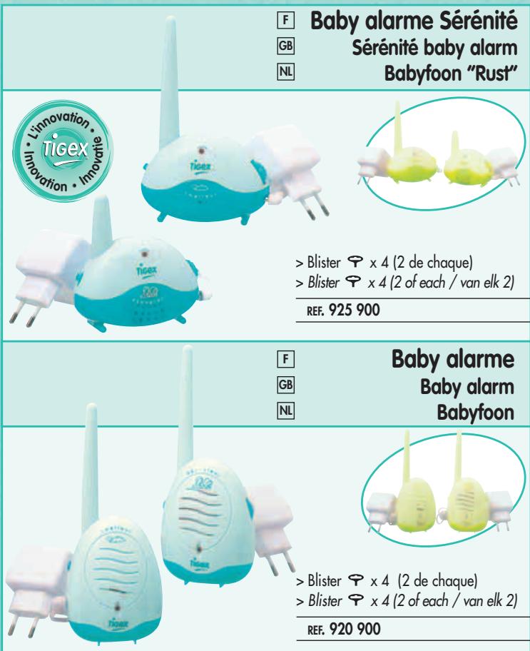 TIGEX BIEN-ETRE - Baby alarmes et vidéo - 2