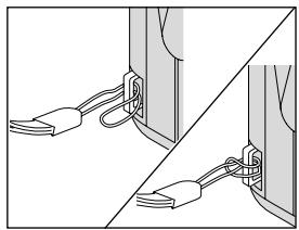 KODAK ADVANTIX C400 - ATTACHING THE STRAP - 1